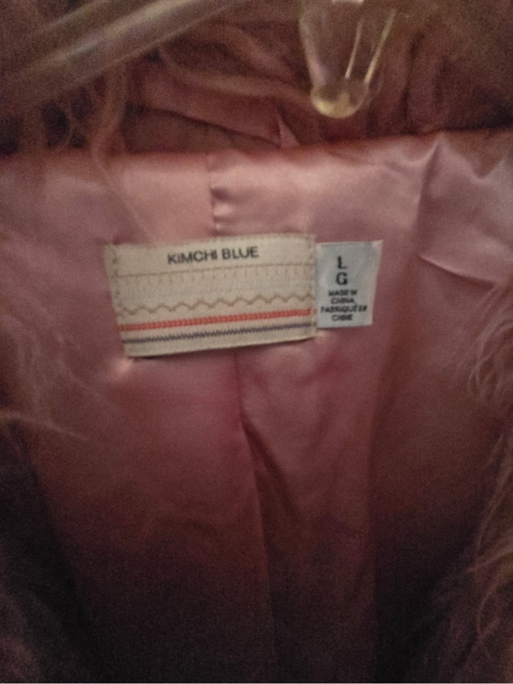 Women's Pink Faux Fur Teddy Coat - Luxe Statement Outerwear - Picture 2 of 2